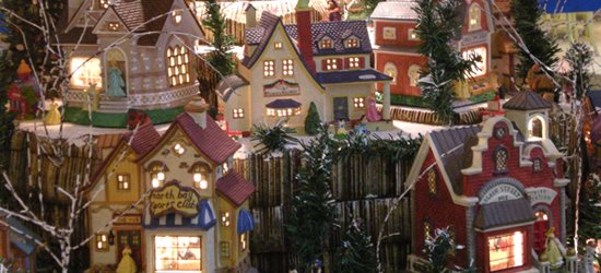 Post image for Christmas Village on Display