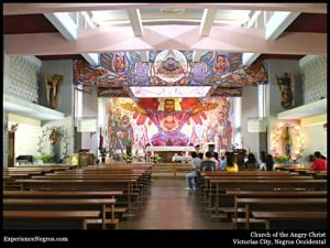 Inside the Church of the Angry Christ