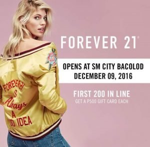 forever21 bacolod